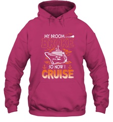My Broom Broke So Now I Am A Nurse Halloween Costume Hooded Sweatshirt Hooded Sweatshirt - HHHstores