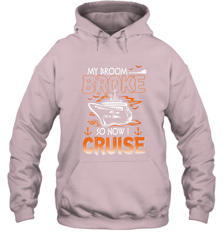 My Broom Broke So Now I Am A Nurse Halloween Costume Hooded Sweatshirt Hooded Sweatshirt - HHHstores