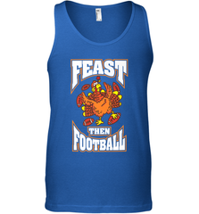 Funny Thanksgiving Turkey Feast Than Football Men's Tank Top Men's Tank Top - HHHstores
