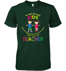 They Call Me Teacher School Kids Fun Appreciation Men's Premium T-Shirt Men's Premium T-Shirt - HHHstores