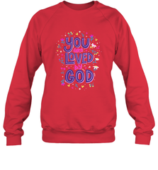 Christian Valentine's Day Crewneck Sweatshirt Crewneck Sweatshirt - HHHstores