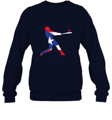 Puerto Rico Baseball Shirt  Cute Famous Island Game Gift Crewneck Sweatshirt Crewneck Sweatshirt - HHHstores