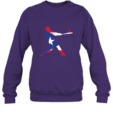 Puerto Rico Baseball Shirt  Cute Famous Island Game Gift Crewneck Sweatshirt Crewneck Sweatshirt - HHHstores