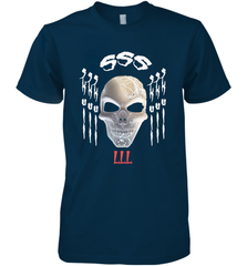 The mask of skull Halloween Men's Premium T-Shirt Men's Premium T-Shirt - HHHstores