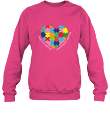 April is autism awareness month T shirt Crewneck Sweatshirt Crewneck Sweatshirt - HHHstores
