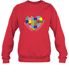 April is autism awareness month T shirt Crewneck Sweatshirt Crewneck Sweatshirt - HHHstores