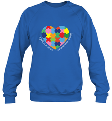 April is autism awareness month T shirt Crewneck Sweatshirt Crewneck Sweatshirt - HHHstores