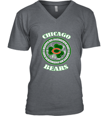 NFL Chicagi Bears Logo Happy St Patrick's Day Men's V-Neck Men's V-Neck - HHHstores