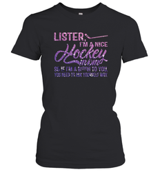 HOCKEY Nice Hockey Mom Women's T-Shirt