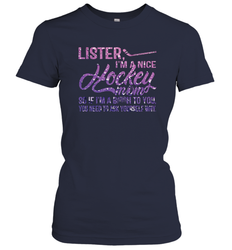 HOCKEY Nice Hockey Mom Women's T-Shirt