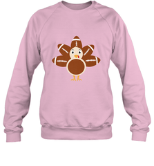 Funny Football Turkey Fall Thanksgiving Football Crewneck Sweatshirt Crewneck Sweatshirt - HHHstores