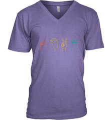 Love ASL Sign language Alphabet Valentines Day Gift idea Men's V-Neck Men's V-Neck - HHHstores