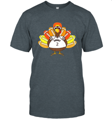 Cool Thanksgiving Football Shirt _ Gobble Player Turkey Gift Men's T-Shirt Men's T-Shirt - HHHstores
