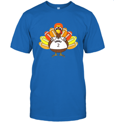 Cool Thanksgiving Football Shirt _ Gobble Player Turkey Gift Men's T-Shirt Men's T-Shirt - HHHstores