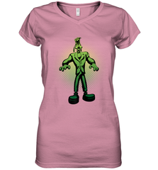 Disney Goofy Frankenstein Halloween Costume Women's V-Neck T-Shirt Women's V-Neck T-Shirt - HHHstores