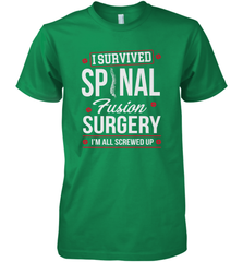 I Survived Spinal Fusion Surgery Men's Premium T-Shirt Men's Premium T-Shirt - HHHstores