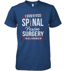 I Survived Spinal Fusion Surgery Men's Premium T-Shirt Men's Premium T-Shirt - HHHstores