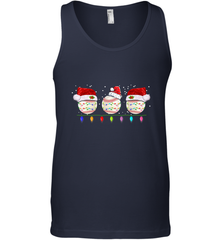 Three Baseball Balls Christmas Gift Santa Xmas lights Snow Men's Tank Top Men's Tank Top - HHHstores