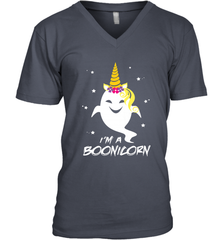 I'm A Boonicorn Cute Halloween Unicorn Boo Ghost Men's V-Neck Men's V-Neck - HHHstores