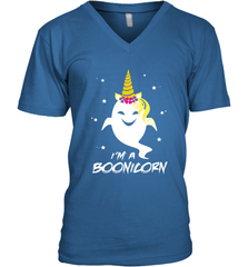 I'm A Boonicorn Cute Halloween Unicorn Boo Ghost Men's V-Neck Men's V-Neck - HHHstores