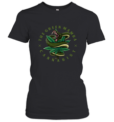 The Green Mamba, Cannabist, Weed Grower Pot Smoker Women's T-Shirt Women's T-Shirt - HHHstores
