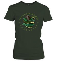 The Green Mamba, Cannabist, Weed Grower Pot Smoker Women's T-Shirt Women's T-Shirt - HHHstores