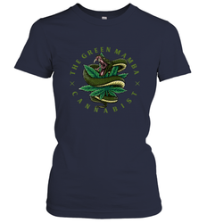 The Green Mamba, Cannabist, Weed Grower Pot Smoker Women's T-Shirt