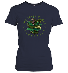 The Green Mamba, Cannabist, Weed Grower Pot Smoker Women's T-Shirt Women's T-Shirt - HHHstores