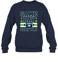 NFL Seattle Wa. Game Day Football Home Team Crewneck Sweatshirt