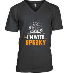 Spooky Halloween Costume Scary Gift Men's V-Neck