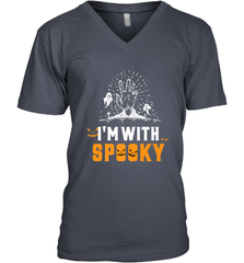Spooky Halloween Costume Scary Gift Men's V-Neck Men's V-Neck - HHHstores