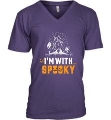 Spooky Halloween Costume Scary Gift Men's V-Neck Men's V-Neck - HHHstores