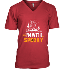 Spooky Halloween Costume Scary Gift Men's V-Neck Men's V-Neck - HHHstores