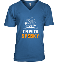 Spooky Halloween Costume Scary Gift Men's V-Neck Men's V-Neck - HHHstores