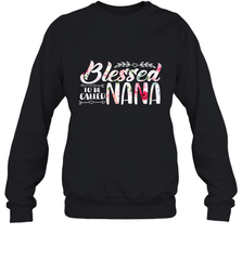 Blessed to be called Nana Crewneck Sweatshirt Crewneck Sweatshirt - HHHstores