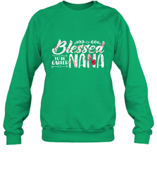 Blessed to be called Nana Crewneck Sweatshirt Crewneck Sweatshirt - HHHstores