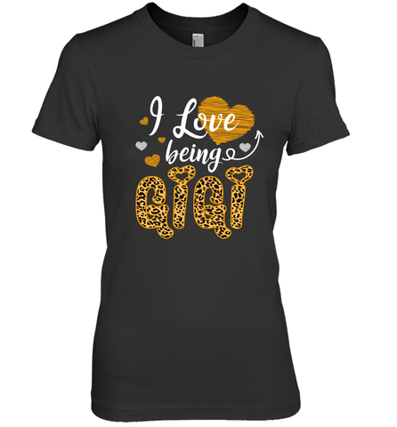 Love being Gigi Women's Premium T-Shirt Women's Premium T-Shirt / Black / XS Women's Premium T-Shirt - HHHstores