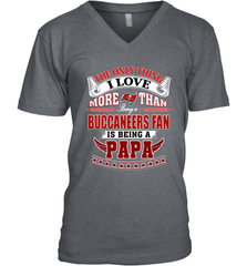 NFL The Only Thing I Love More Than Being A Tampa Bay Buccaneers Fan Is Being A Papa Football Men's V-Neck Men's V-Neck - HHHstores