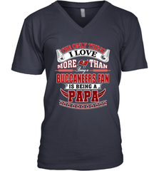 NFL The Only Thing I Love More Than Being A Tampa Bay Buccaneers Fan Is Being A Papa Football Men's V-Neck Men's V-Neck - HHHstores