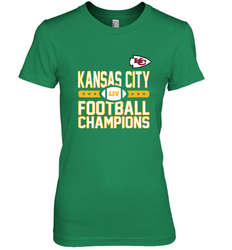 Kansas City Sideline Football _ The City Of Champions LIV Women's Premium T-Shirt