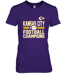 Kansas City Sideline Football _ The City Of Champions LIV Women's Premium T-Shirt Women's Premium T-Shirt - HHHstores