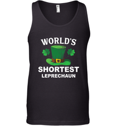 Shortest Leprechaun Funny Family St. Patrick's Day Men's Tank Top