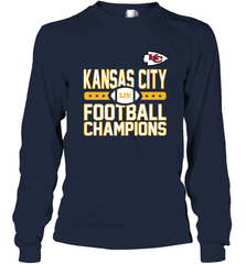 Kansas City Sideline Football _ The City Of Champions LIV Long Sleeve T-Shirt Long Sleeve T-Shirt - HHHstores