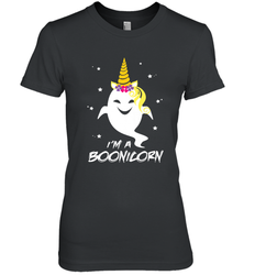 I'm A Boonicorn Cute Halloween Unicorn Boo Ghost Women's Premium T-Shirt