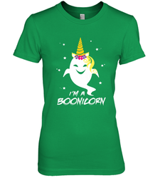 I'm A Boonicorn Cute Halloween Unicorn Boo Ghost Women's Premium T-Shirt