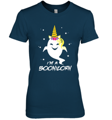 I'm A Boonicorn Cute Halloween Unicorn Boo Ghost Women's Premium T-Shirt Women's Premium T-Shirt - HHHstores