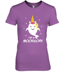 I'm A Boonicorn Cute Halloween Unicorn Boo Ghost Women's Premium T-Shirt Women's Premium T-Shirt - HHHstores