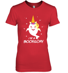 I'm A Boonicorn Cute Halloween Unicorn Boo Ghost Women's Premium T-Shirt Women's Premium T-Shirt - HHHstores