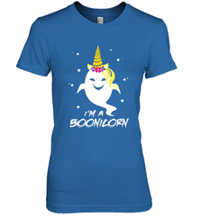I'm A Boonicorn Cute Halloween Unicorn Boo Ghost Women's Premium T-Shirt Women's Premium T-Shirt - HHHstores