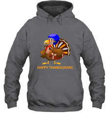 Cool Happy Thanksgiving Football Shirt Gobble Player Turkey Hooded Sweatshirt Hooded Sweatshirt - HHHstores